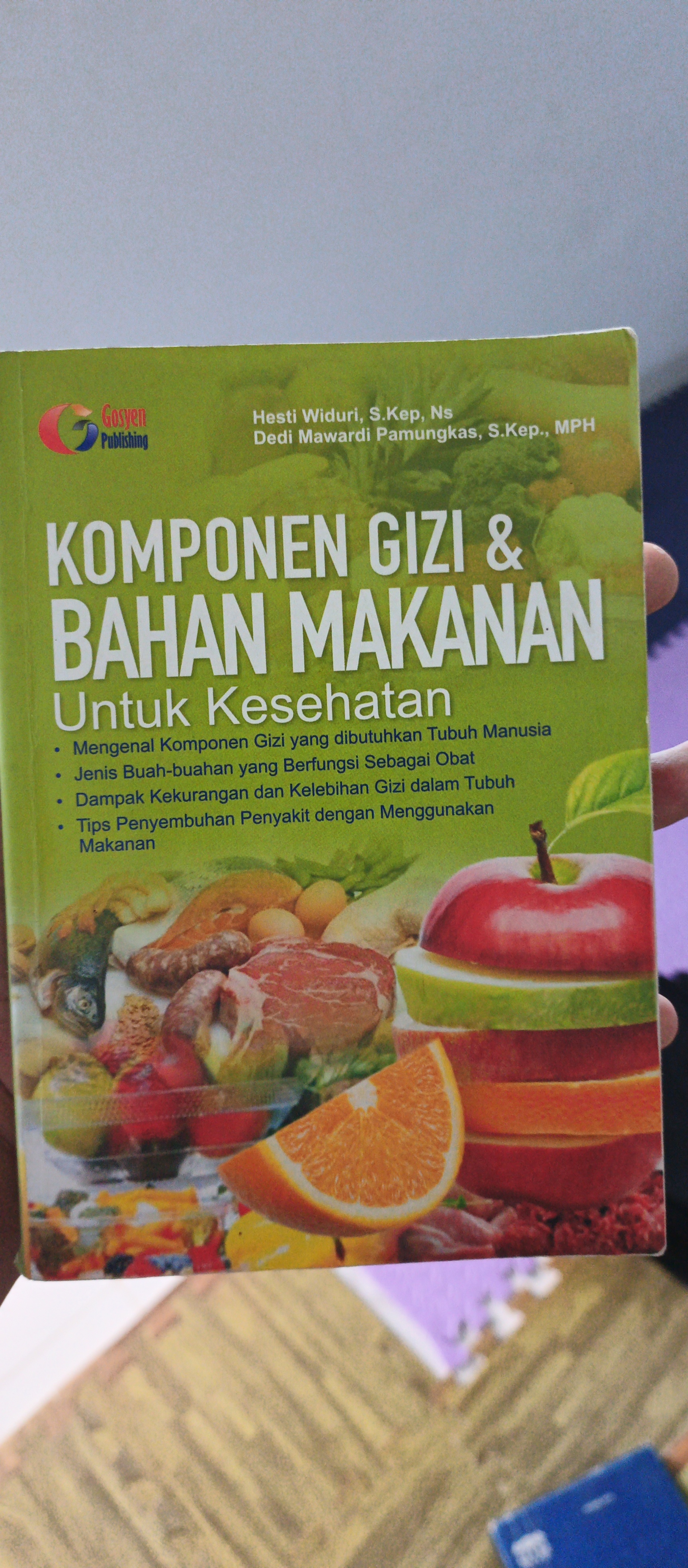Cover Komponen Gizi & Bahan Makanan Untuk Kesehatan