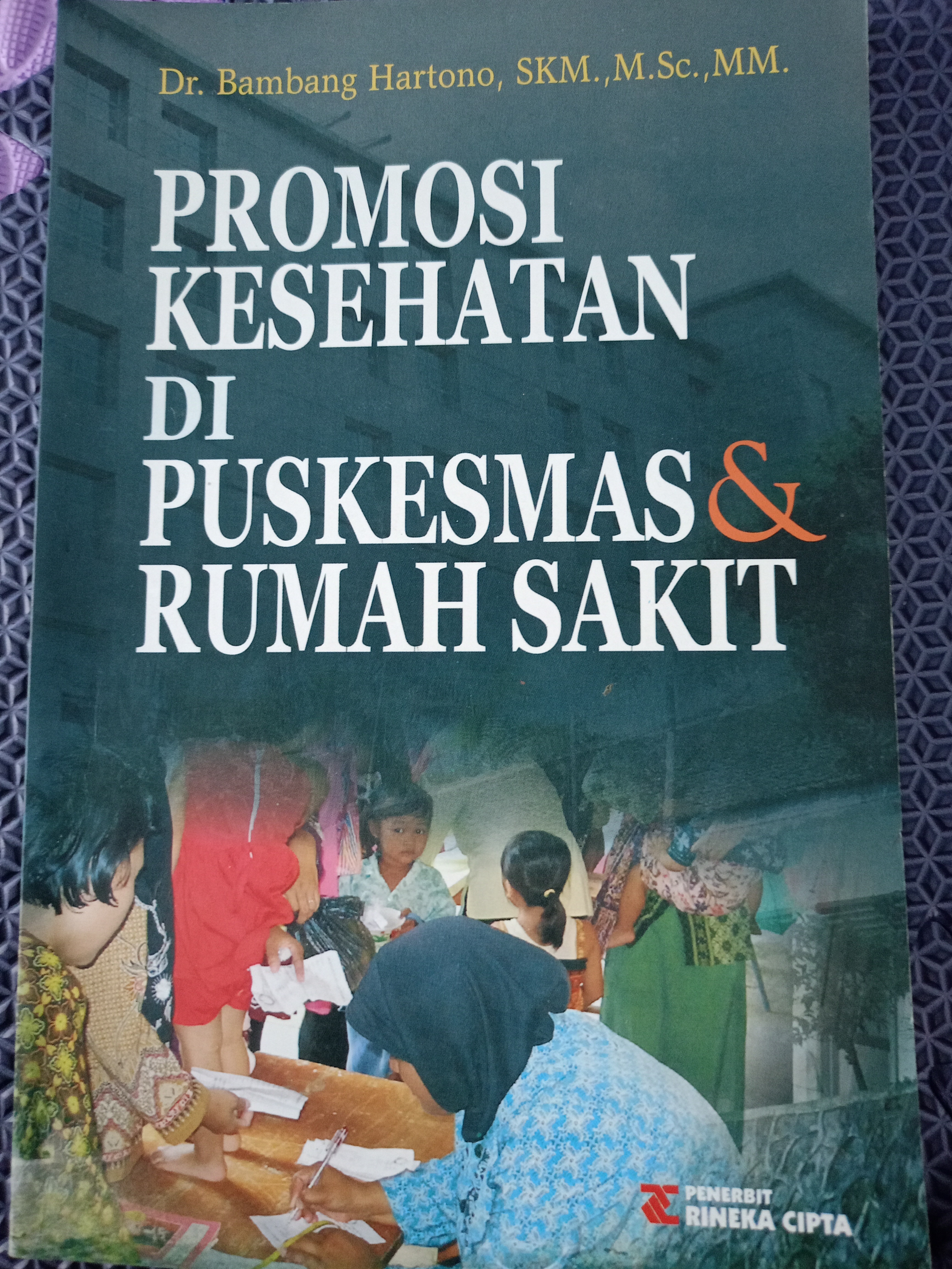 Cover Promosi Kesehatan di Puskesmas & Rumah Sakit