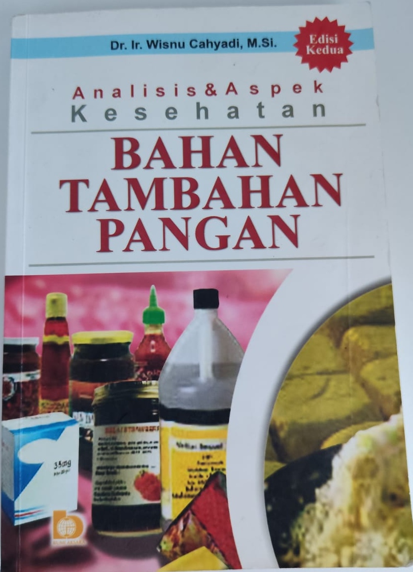 Cover Analisis & Aspek Kesehatan Bahan Tambahan Pangan